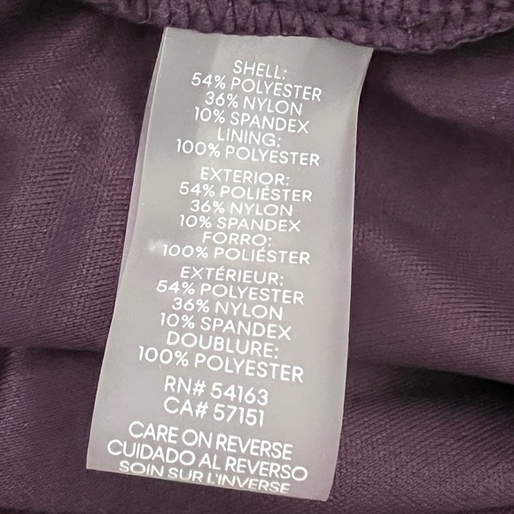 🎩🗝️ NWT $159 Calvin Klein Purple Short V-Neck Ruffled Hem Faux Wrap Velvet Dress - Picture 11 of 14